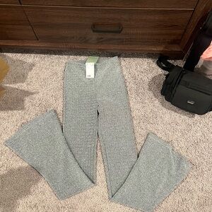 H&M flare silver leggings/pants
